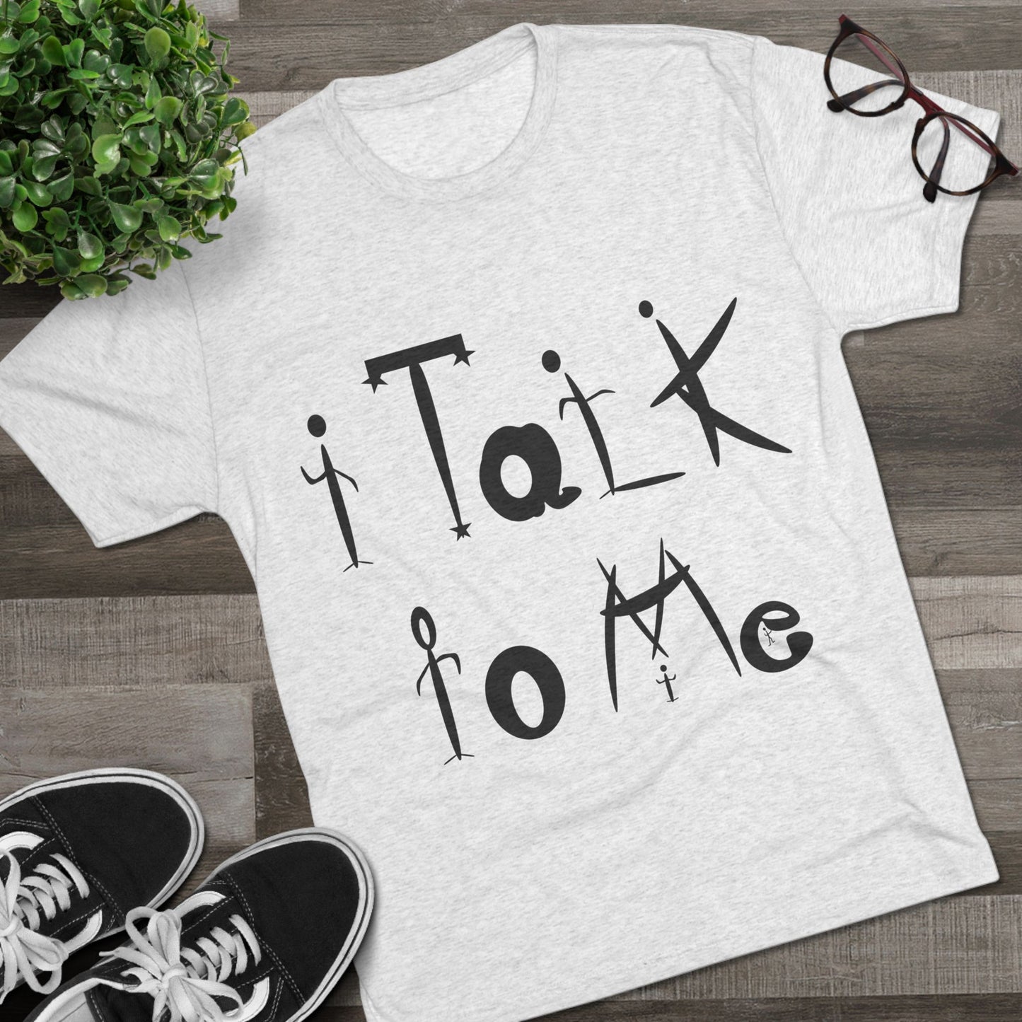 “iTtMe aka i Talk To Me” Crew Tee