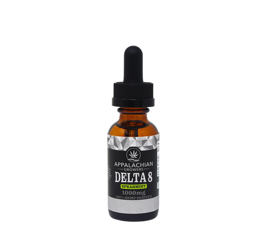 Delta 8 Tincture - 1000mg Spearmint