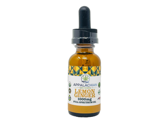 Full Spectrum Cannabinoid Tincture - Lemon Ginger