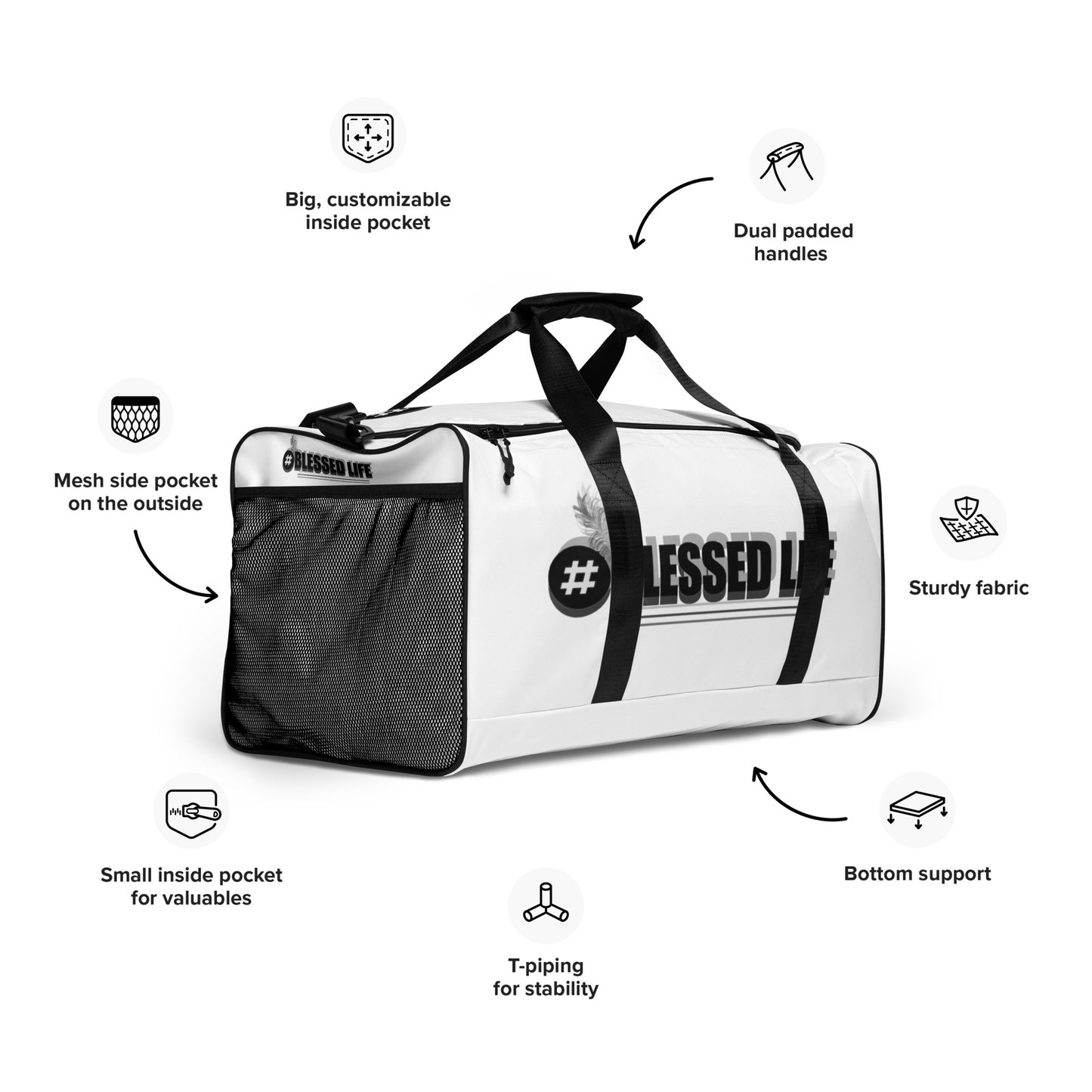 Blessed Life Duffle bag