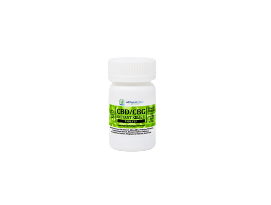 CBD/CBG Instant Release Tablets