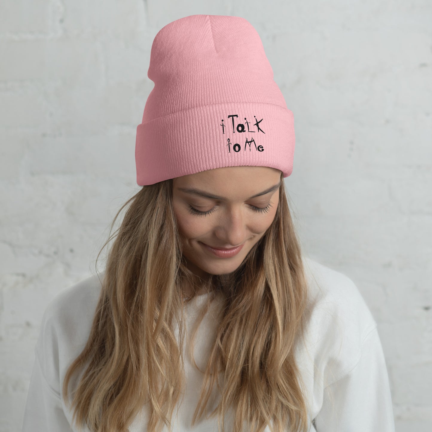 i Talk to Me - Cuffed Beanie