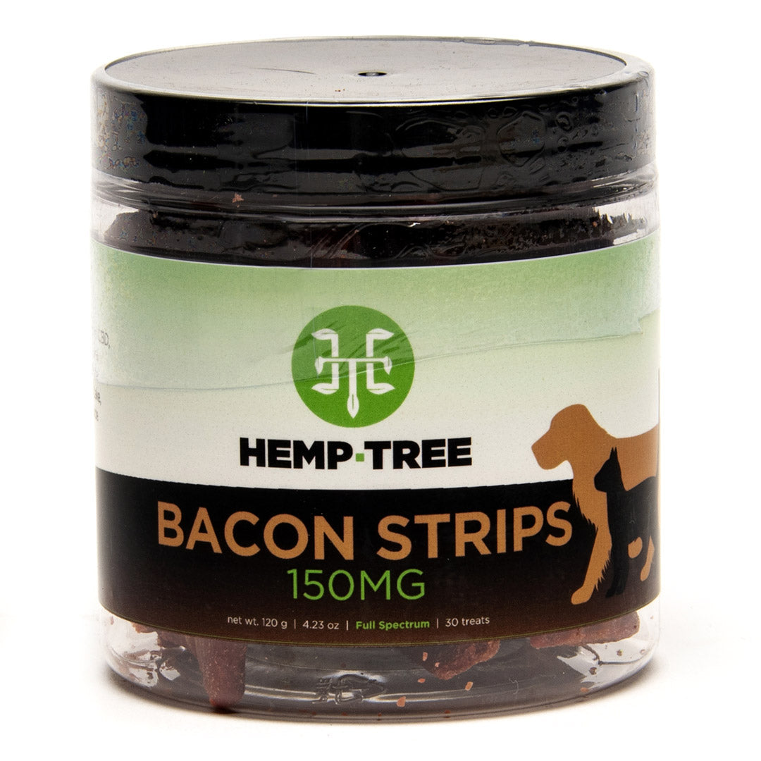 CBD BACON STRIPS DOG TREATS