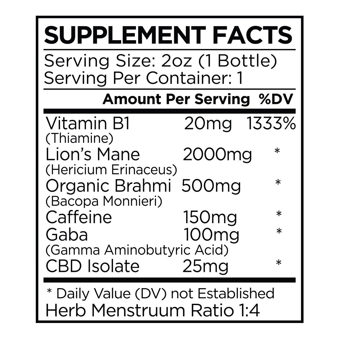 CBD BRAIN BOOST SHOT