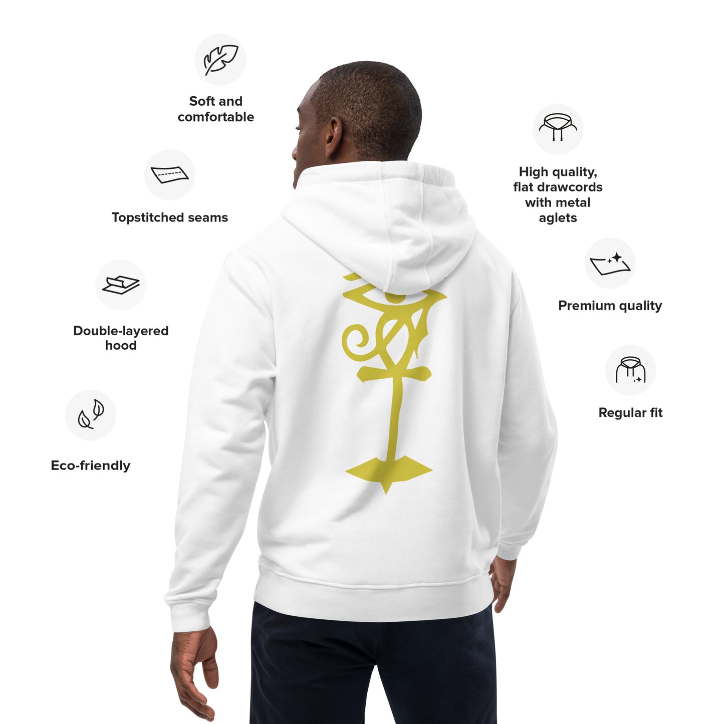 BLESSED LIFE X ON THE ROAD TO RITCHES  Premium eco hoodie