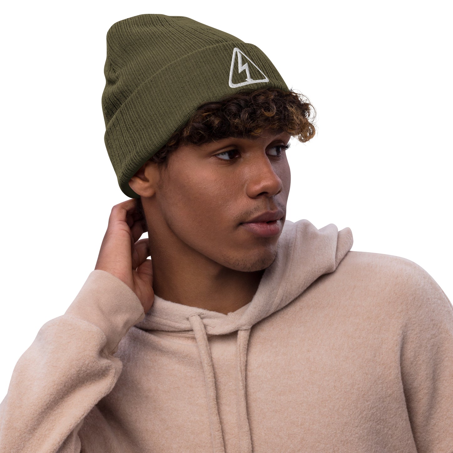 I ALLOW DOWNLOADS Ribbed knit beanie