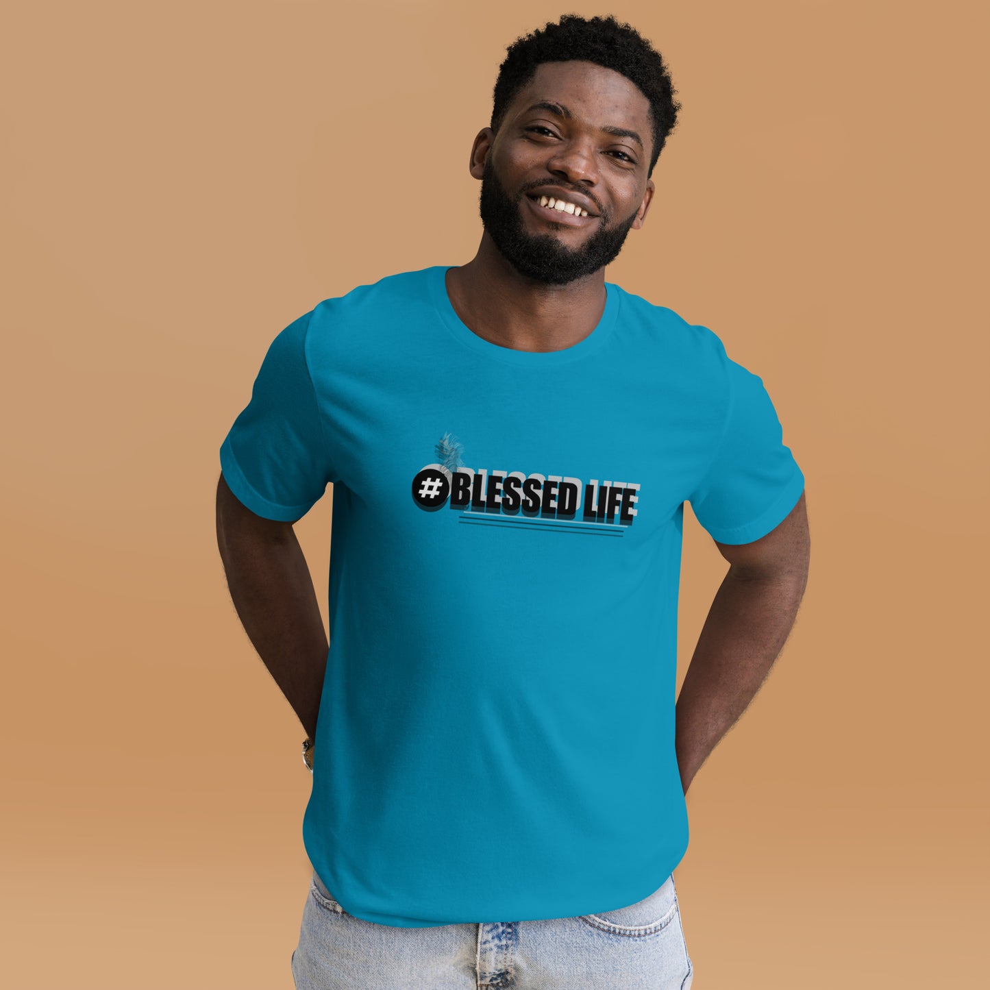 BLESSED LIFE Unisex t-shirt