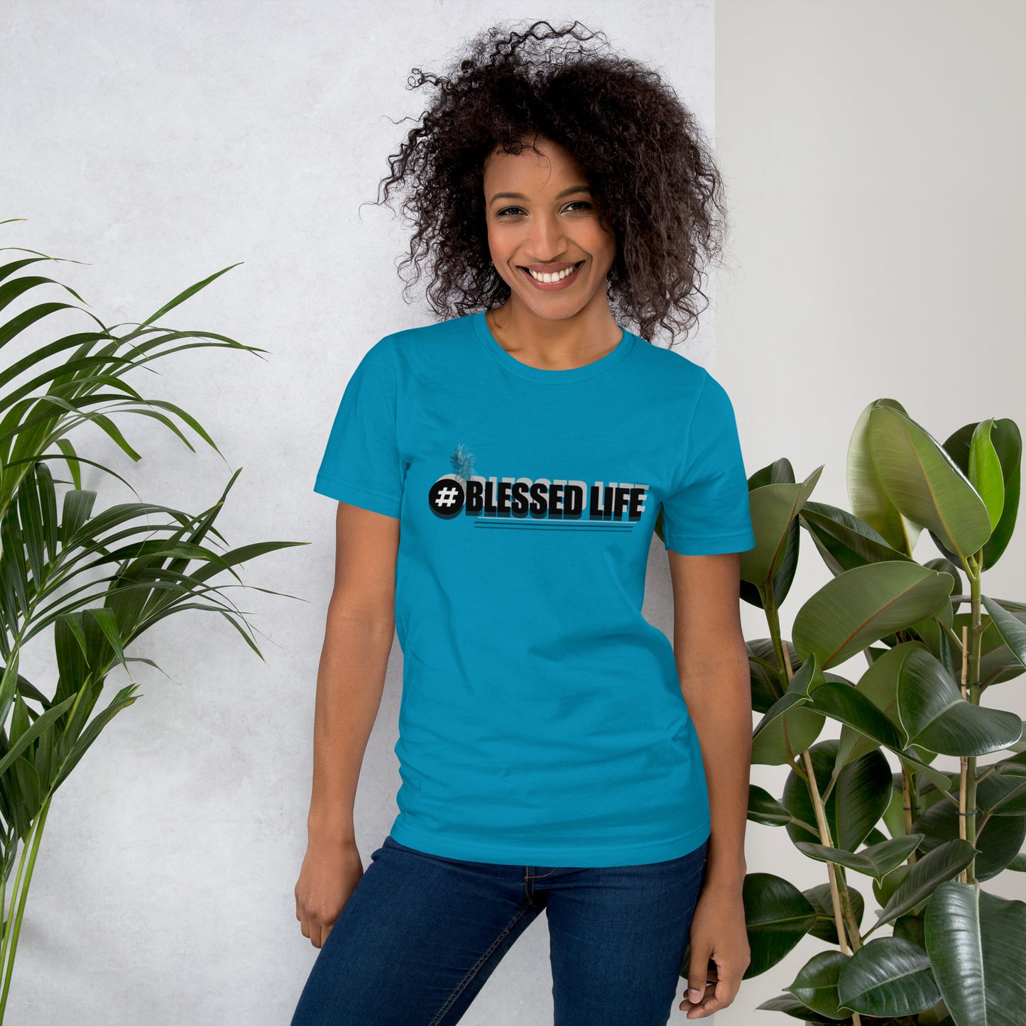 BLESSED LIFE Unisex t-shirt