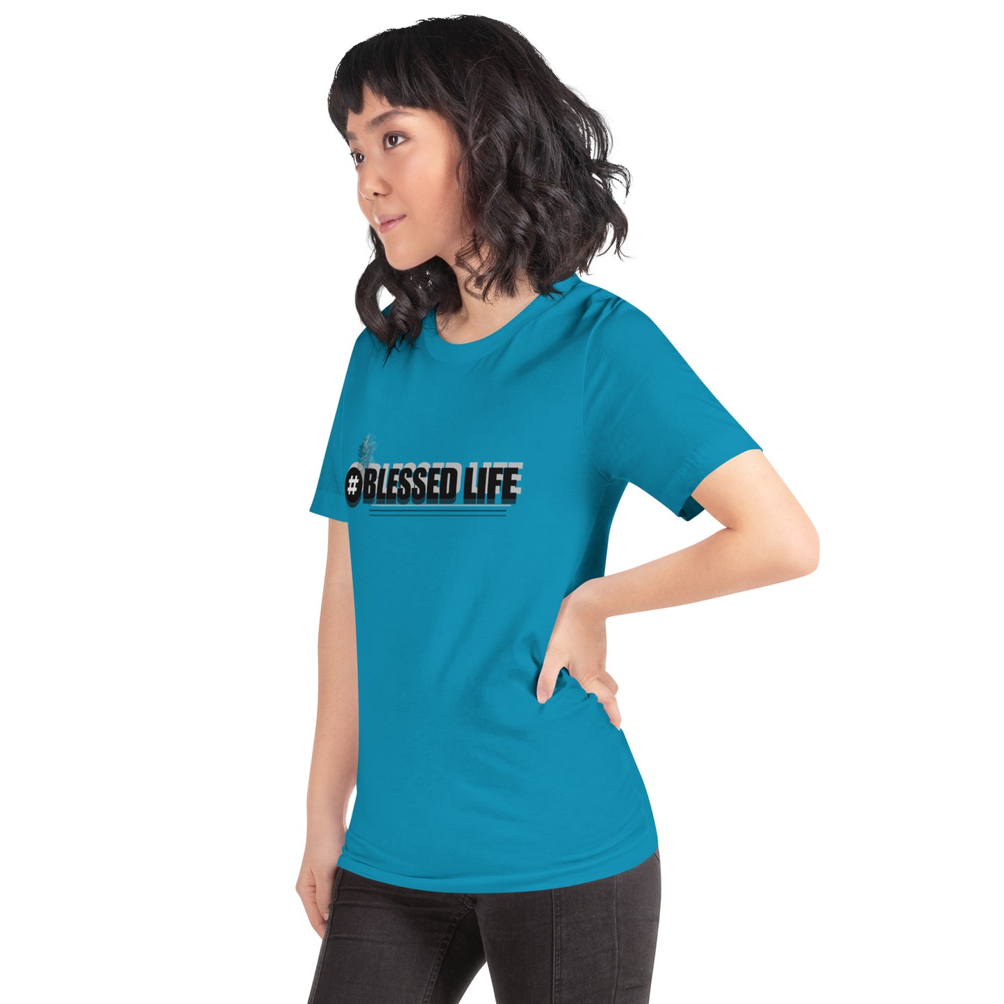 BLESSED LIFE Unisex t-shirt